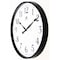 Infinity Instruments 18" Black Office Clock 20016BK-1567 - alternate 4